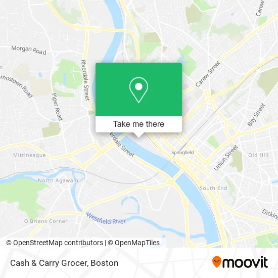 Cash & Carry Grocer map