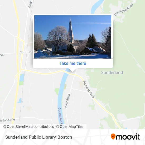 Sunderland Public Library map