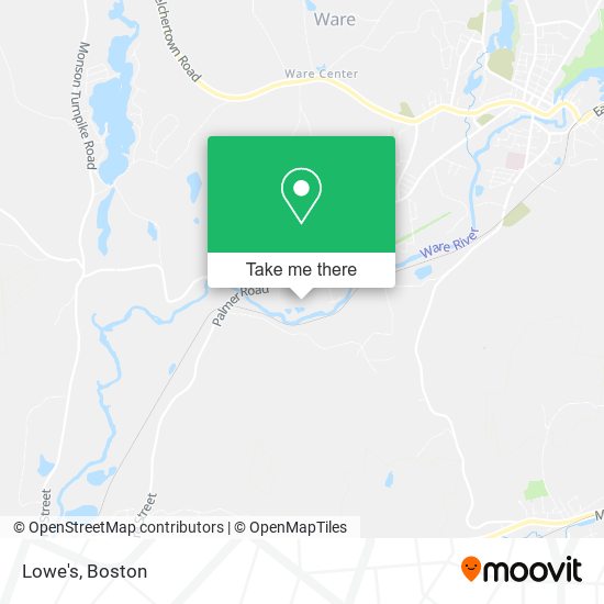 Lowe's map