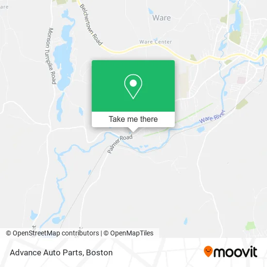 Advance Auto Parts map
