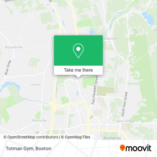 Totman Gym map