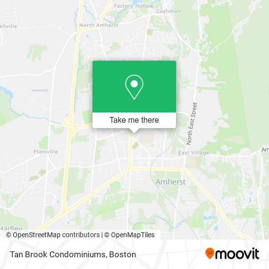 Mapa de Tan Brook Condominiums