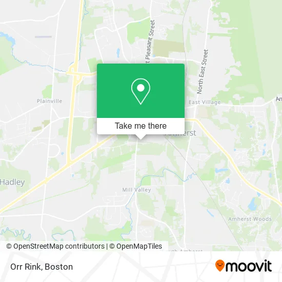 Orr Rink map