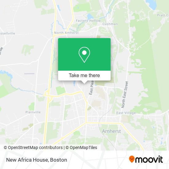 Mapa de New Africa House