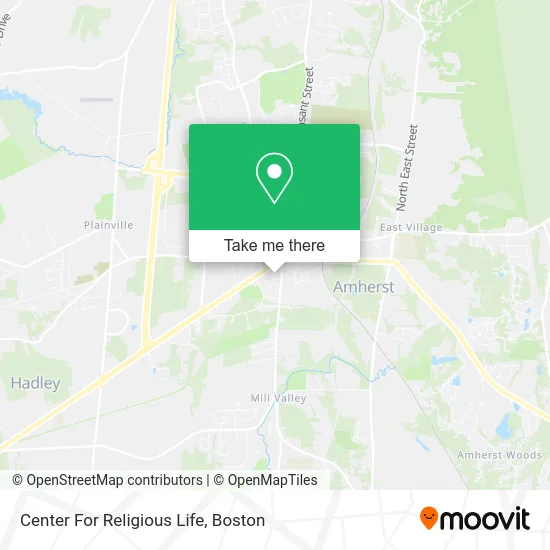 Center For Religious Life map