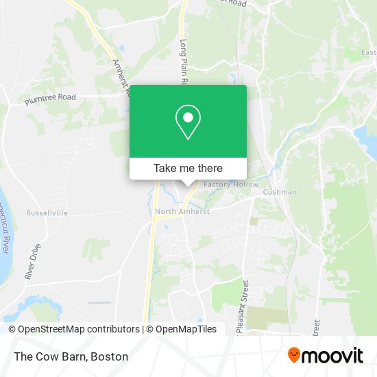 The Cow Barn map