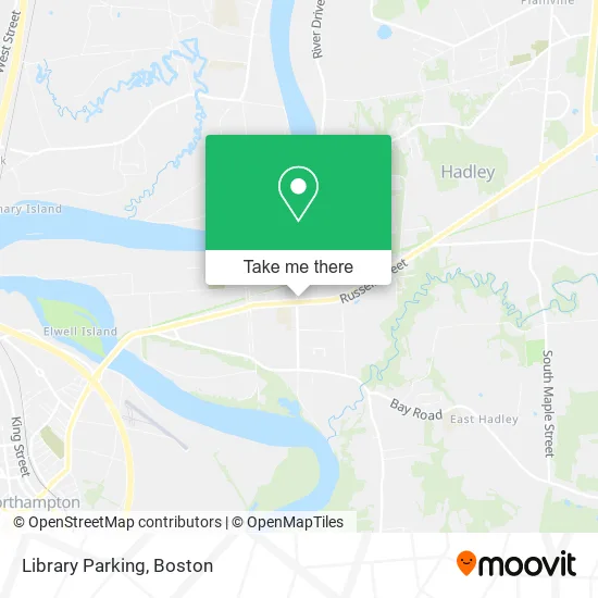 Library Parking map