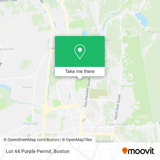 Lot 44 Purple Permit map