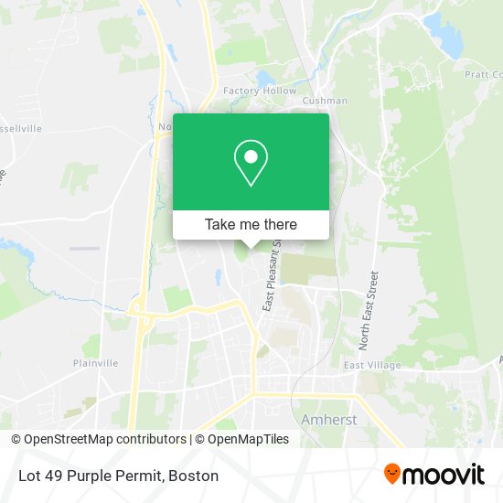 Mapa de Lot 49 Purple Permit