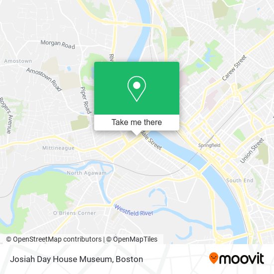 Josiah Day House Museum map