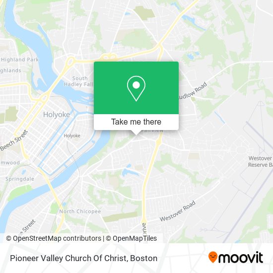 Pioneer Valley Church Of Christ map