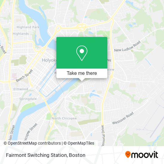 Fairmont Switching Station map