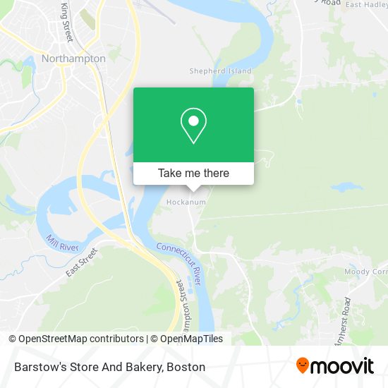 Barstow's Store And Bakery map