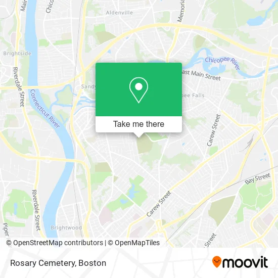 Rosary Cemetery map