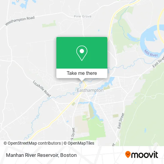 Manhan River Reservoir map