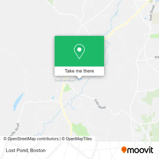 Lost Pond map