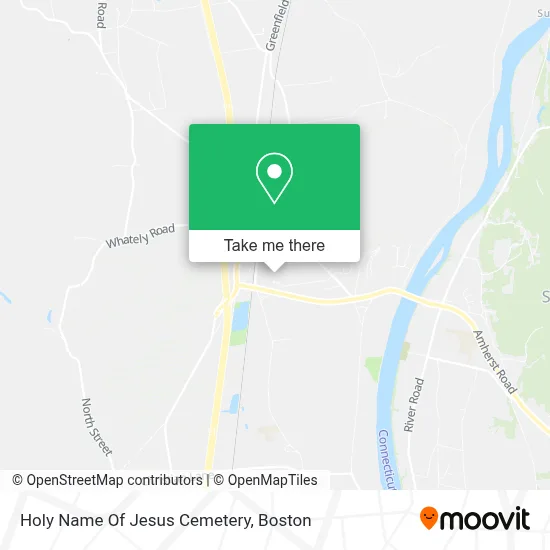 Holy Name Of Jesus Cemetery map