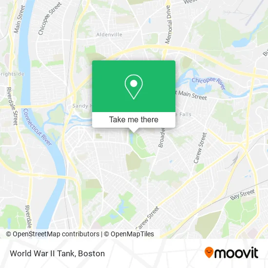 World War II Tank map