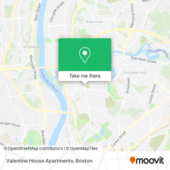 Valentine House Apartments map
