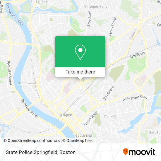 Mapa de State Police Springfield