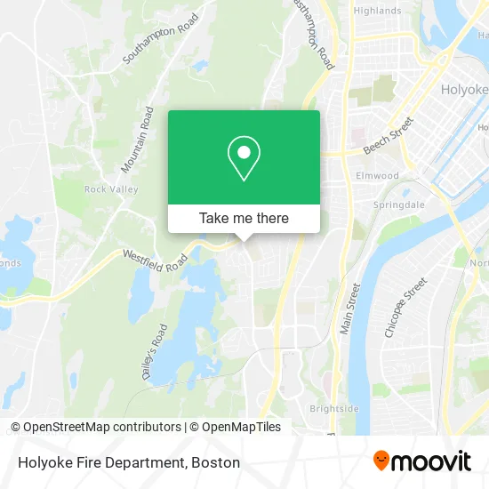 Holyoke Fire Department map