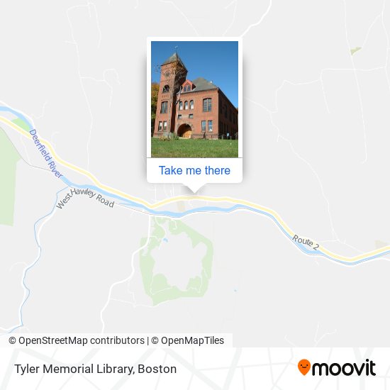 Mapa de Tyler Memorial Library