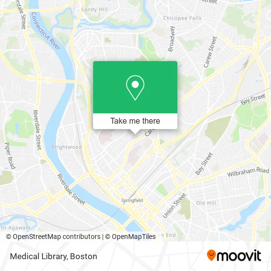 Medical Library map