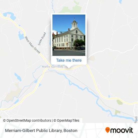 Merriam-Gilbert Public Library map