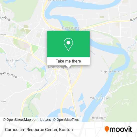 Curriculum Resource Center map