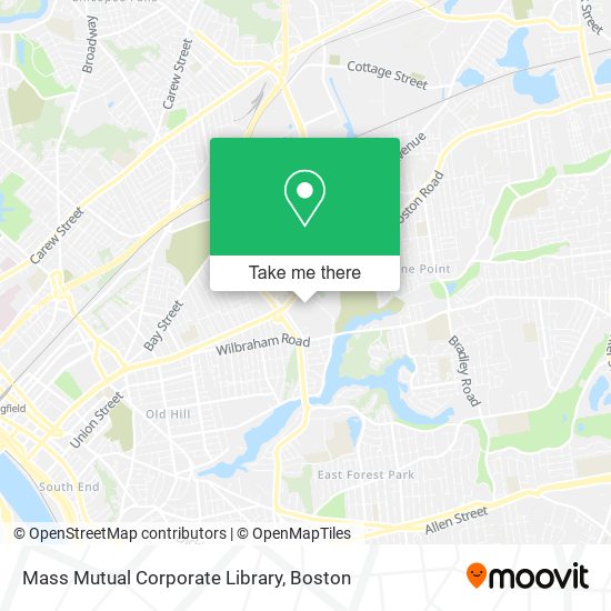 Mapa de Mass Mutual Corporate Library
