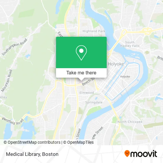Medical Library map