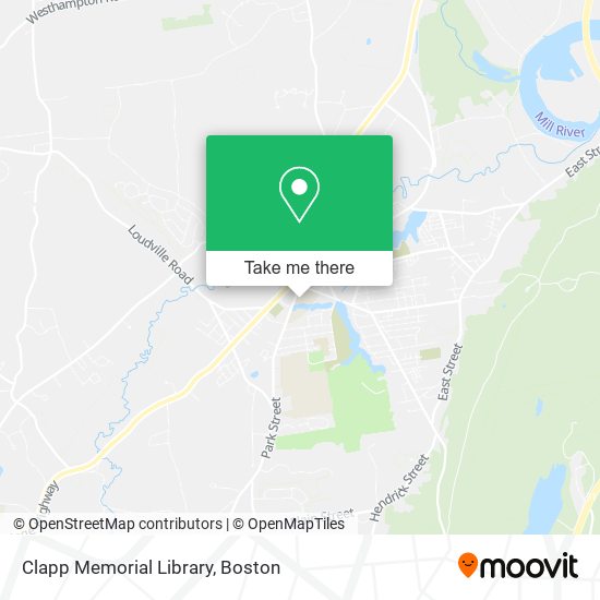 Mapa de Clapp Memorial Library