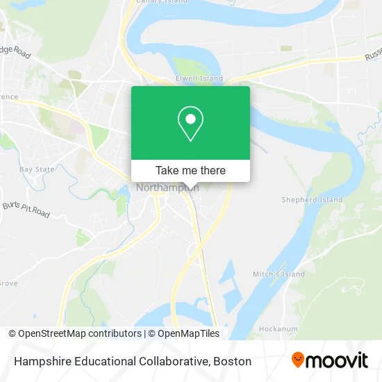 Hampshire Educational Collaborative map