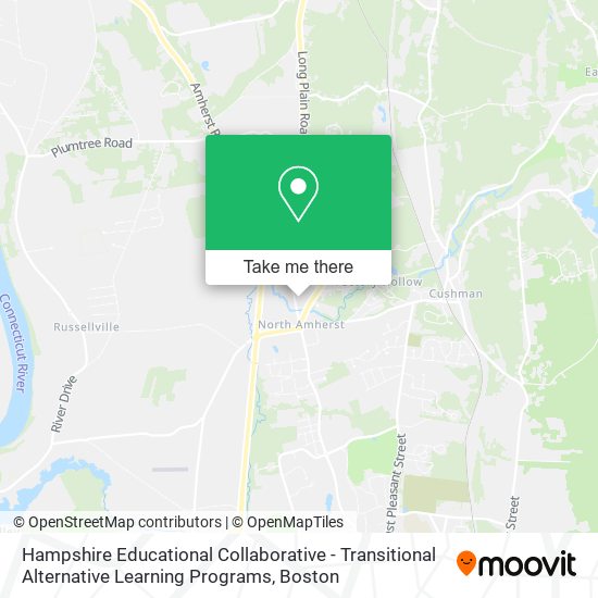 Hampshire Educational Collaborative - Transitional Alternative Learning Programs map
