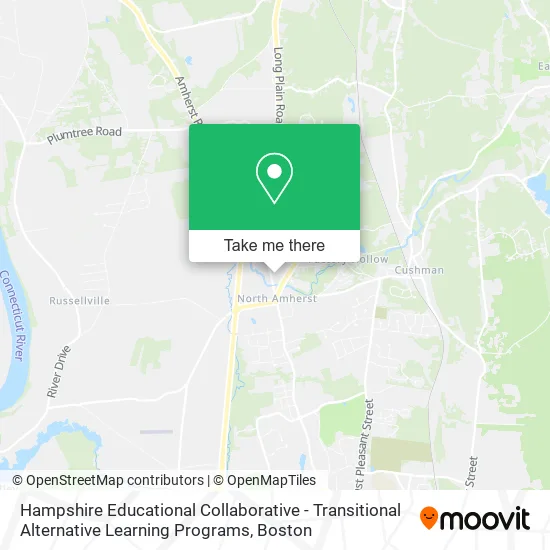 Mapa de Hampshire Educational Collaborative - Transitional Alternative Learning Programs