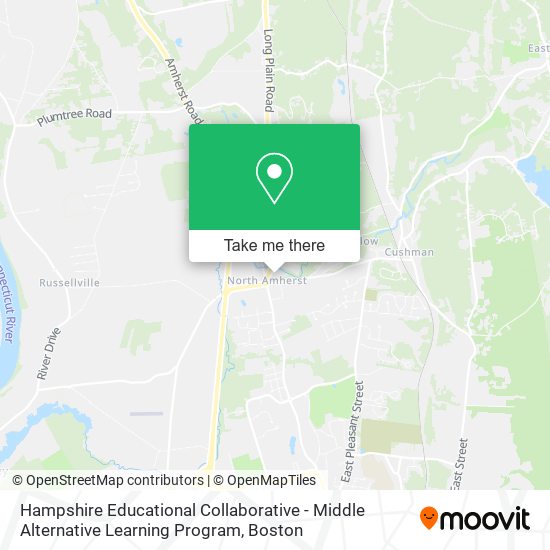 Hampshire Educational Collaborative - Middle Alternative Learning Program map