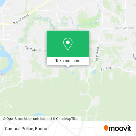 Campus Police map