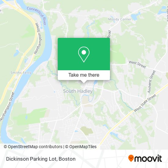 Dickinson Parking Lot map