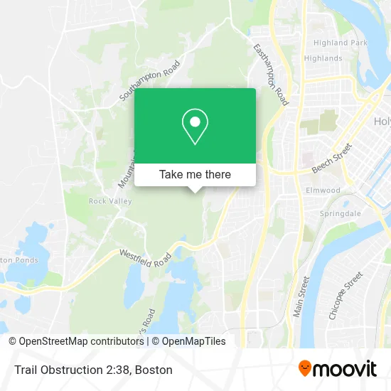 Trail Obstruction 2:38 map