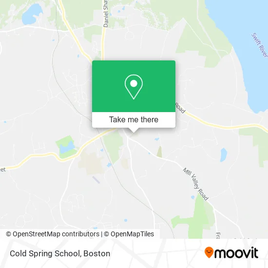 Cold Spring School map