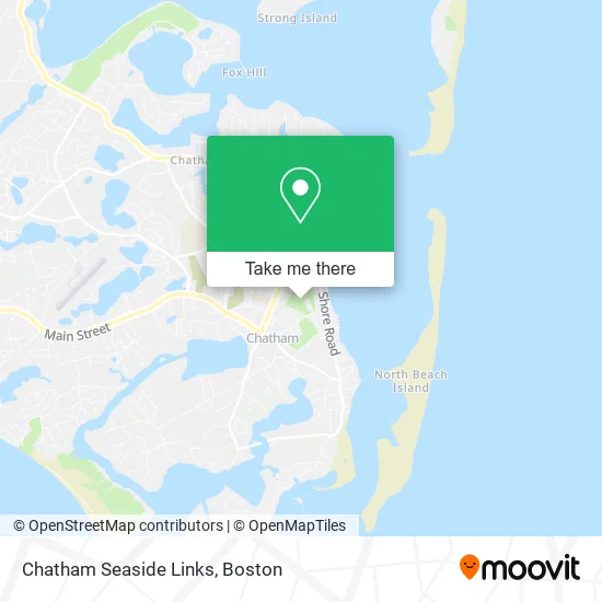 Chatham Seaside Links map