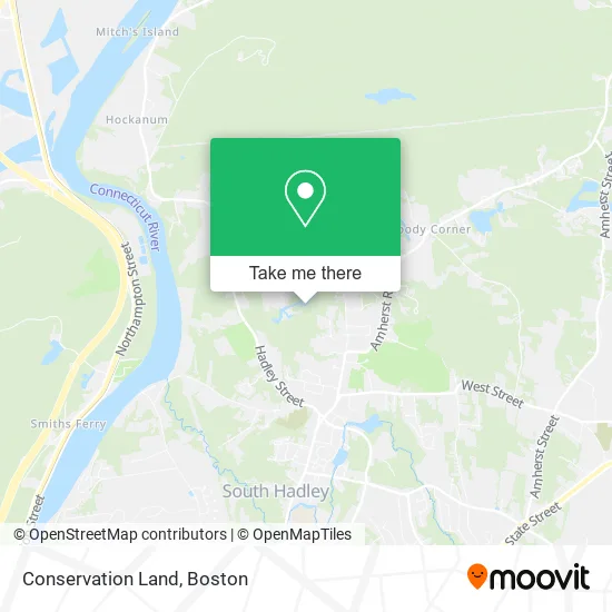 Conservation Land map