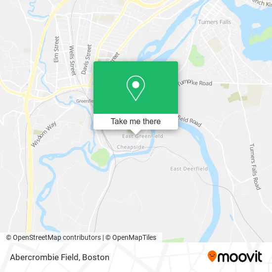Abercrombie Field map