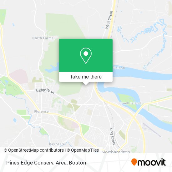 Mapa de Pines Edge Conserv. Area
