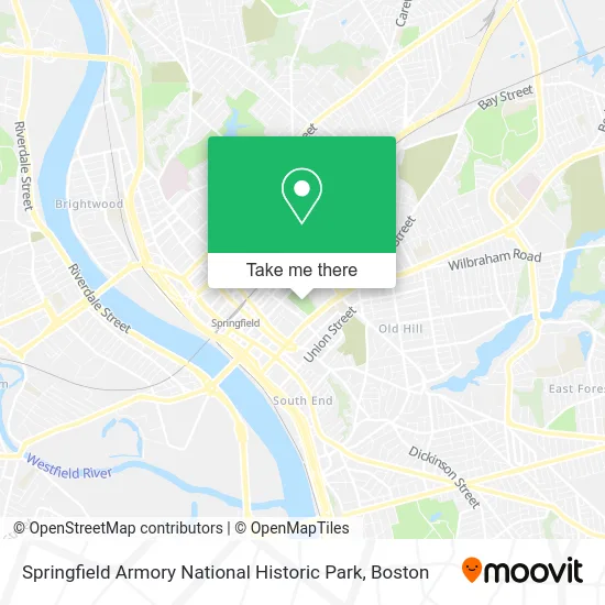 Springfield Armory National Historic Park map