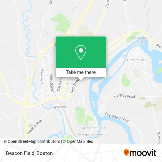 Beacon Field map