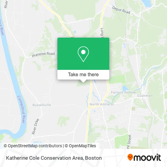 Katherine Cole Conservation Area map