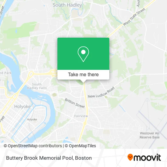 Buttery Brook Memorial Pool map