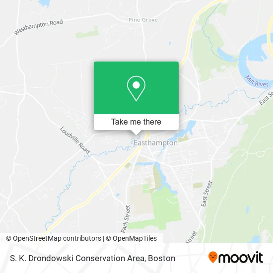 Mapa de S. K. Drondowski Conservation Area