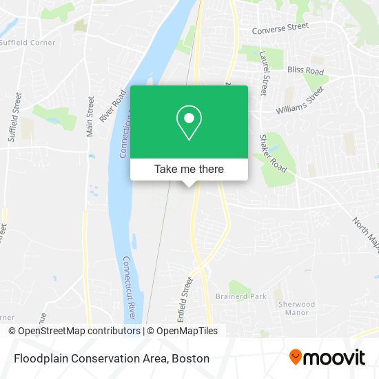 Floodplain Conservation Area map